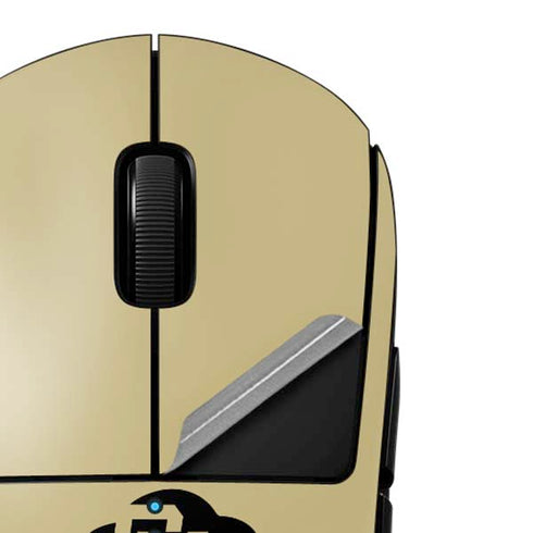 University of Colorado CU Collegiate Text G Pro Wireless Gaming Mouse Skin